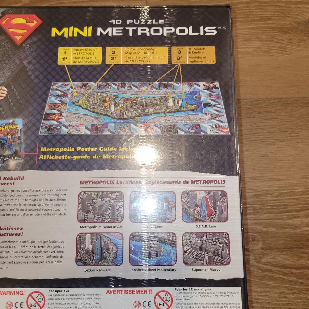 DC Comics superman 4d
