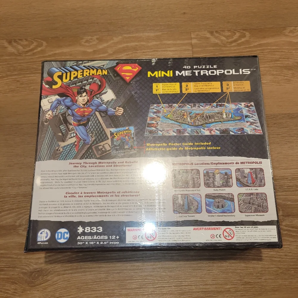 DC Comics superman 4d