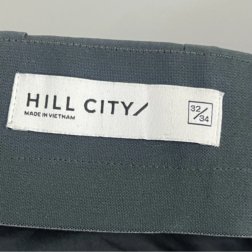 Hill City Gray Athletic Slim Everyday Tech Pants 32/34
