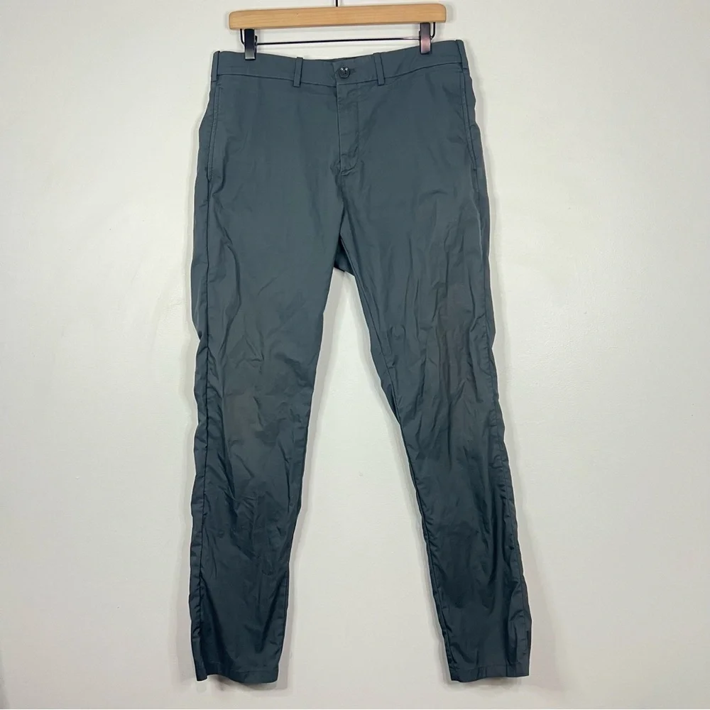 Hill City Gray Athletic Slim Everyday Tech Pants 32/34