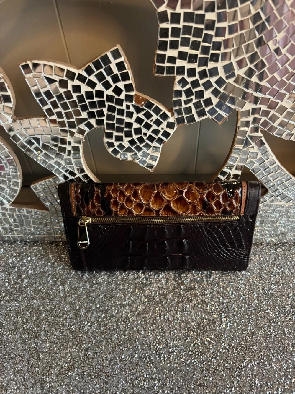 Brahmin tones front glossy