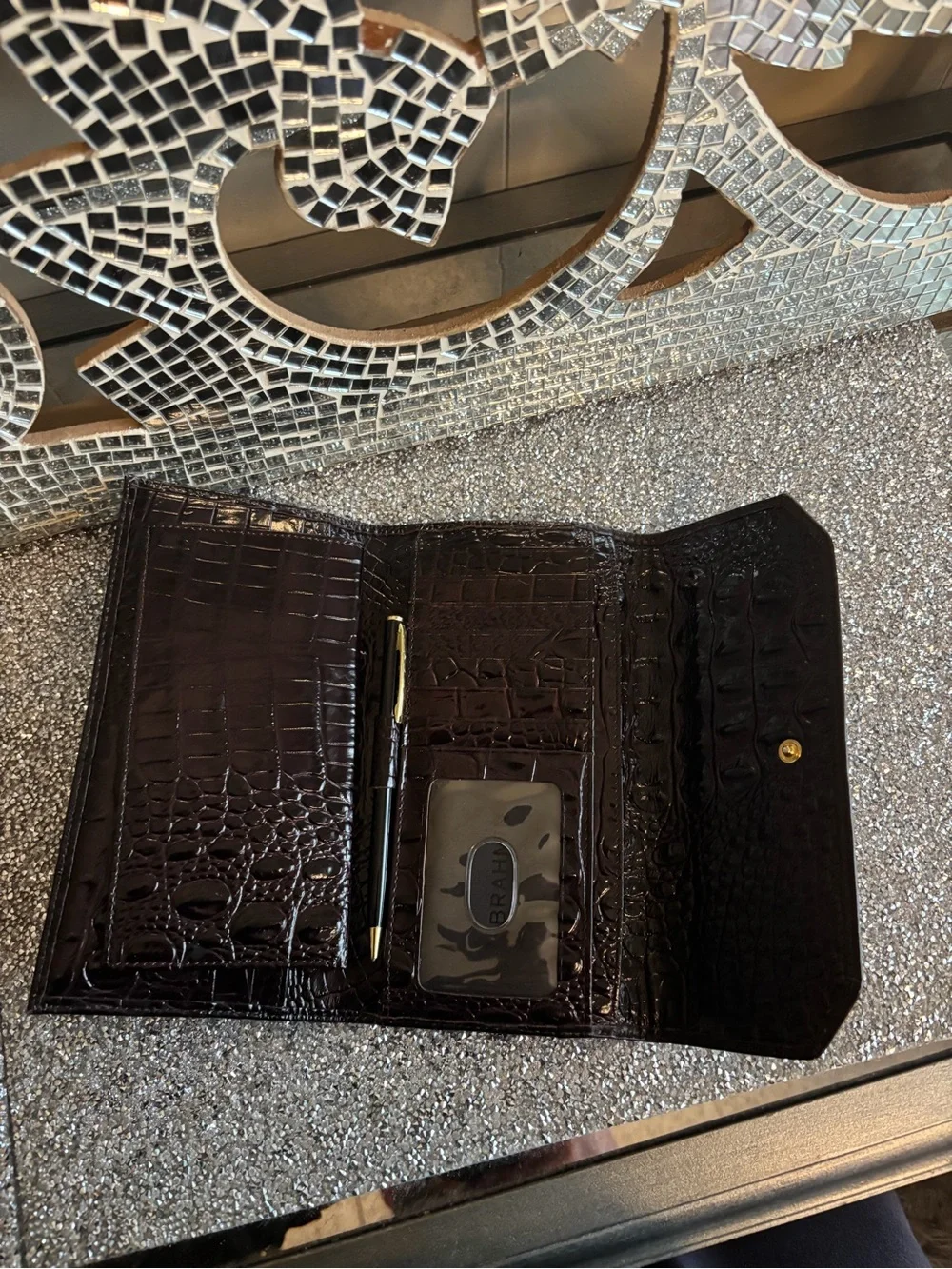 Brahmin features brown