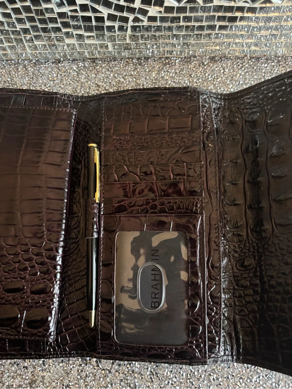 Brahmin finish versatile