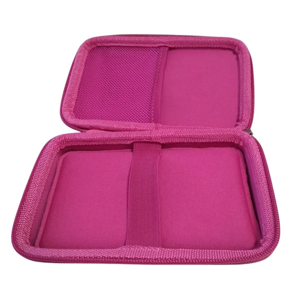 Pink Hardshell Zip Around Case Ipad/Tablet/Electronics