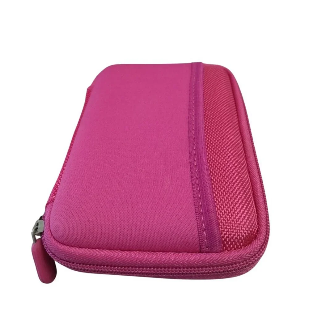 Pink Hardshell Zip Around Case Ipad/Tablet/Electronics