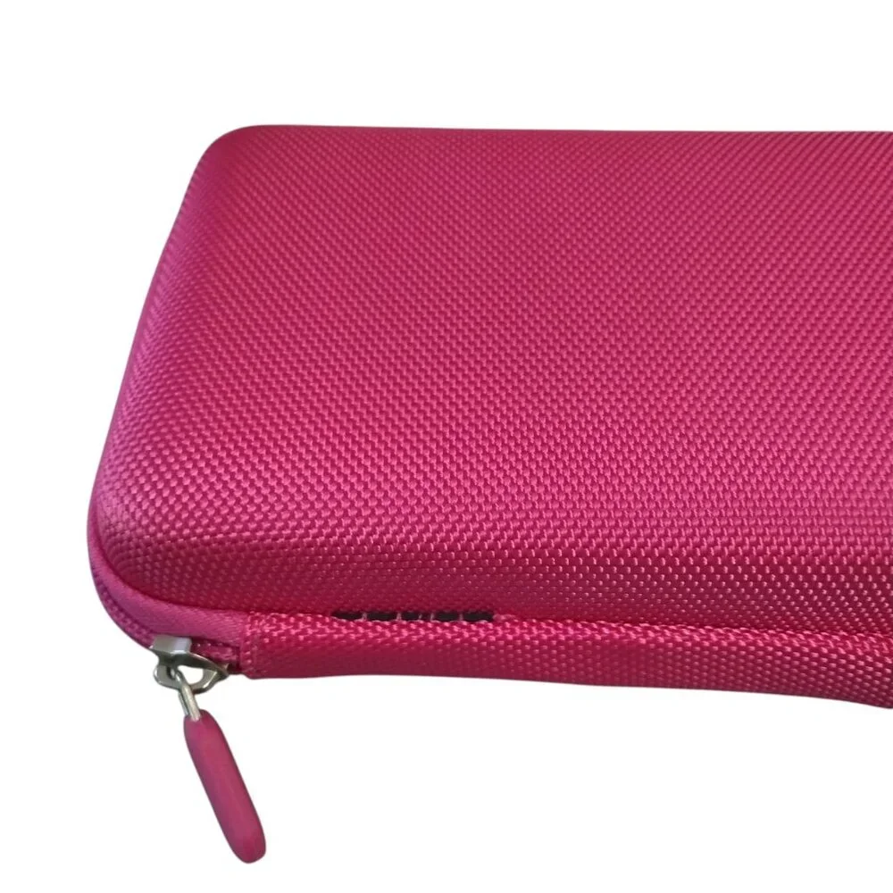 Pink Hardshell Zip Around Case Ipad/Tablet/Electronics