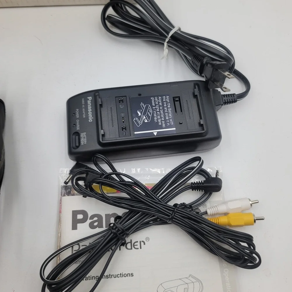 Panasonic Palmcorder PV-D209 VHS-C Camcorder 150x Digital Zoom Bundle with Box