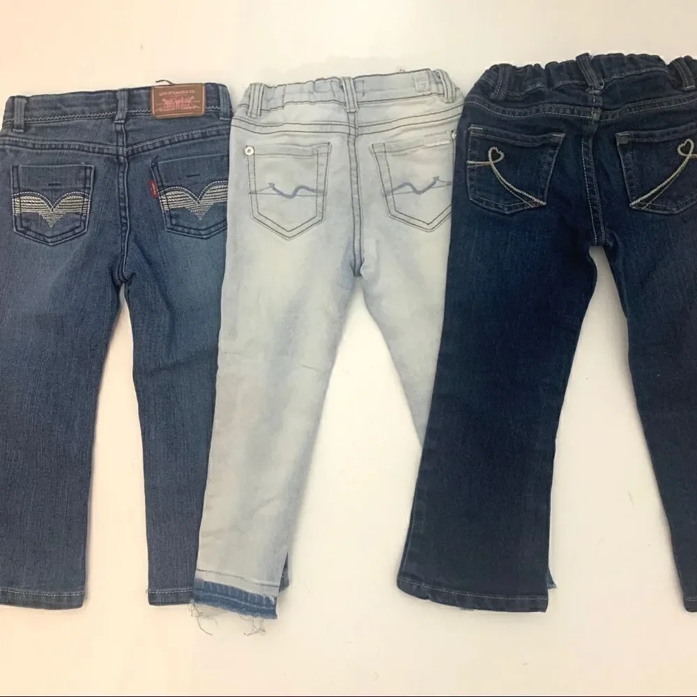 4T Designer Bootcut Skinny Jean Bundle