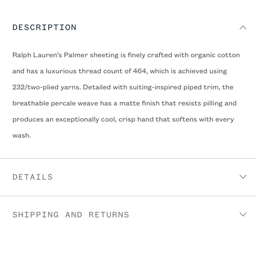 Ralph Lauren white flat