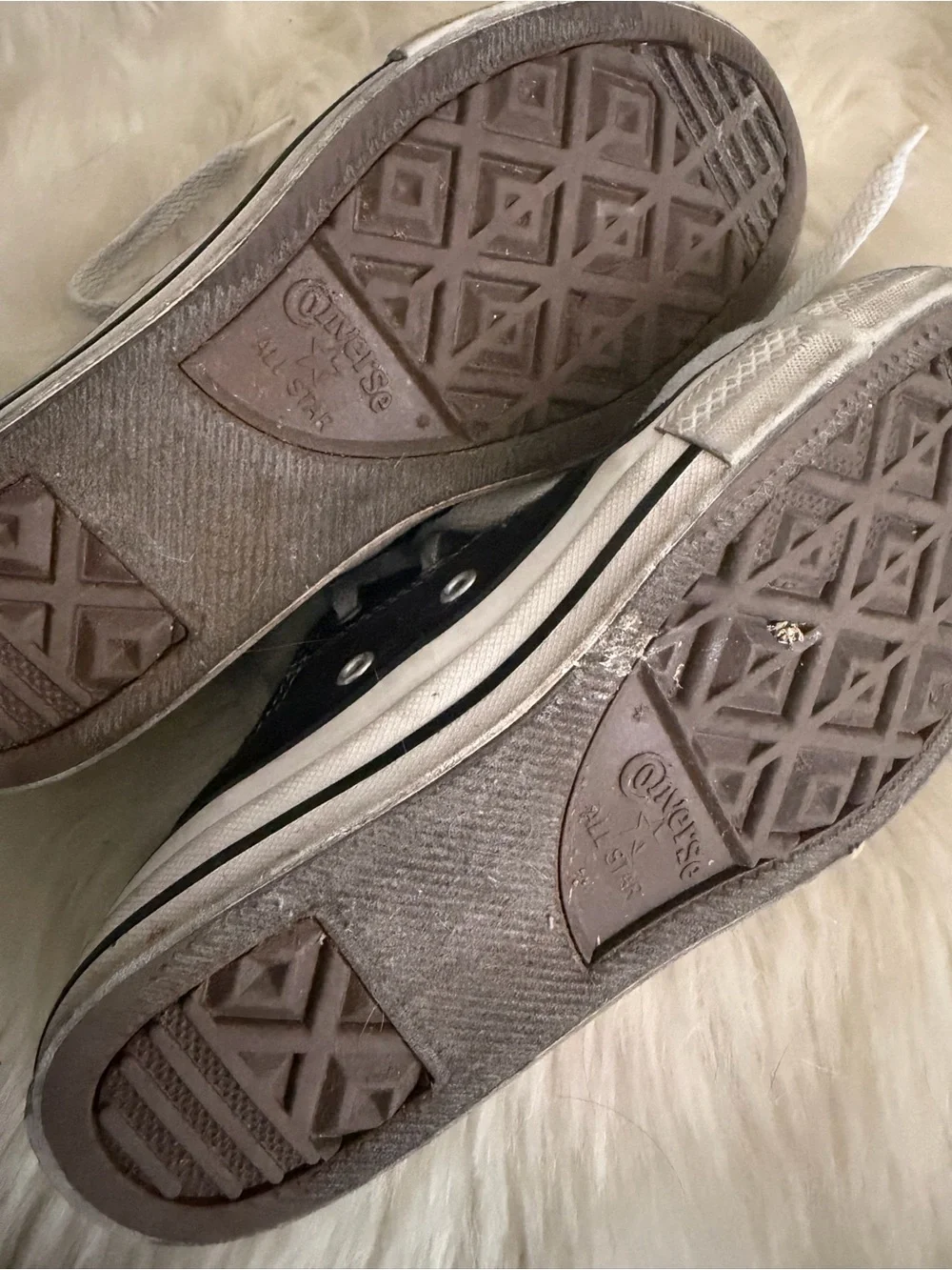 Converse Black & White Kids Low Top Sneakers