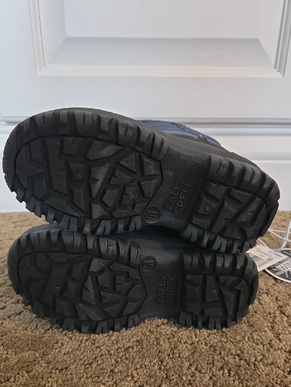 Toddler Boys Falls Creek Snowpack NAVY Winter Snow Boots Size 5 6 10 Pull On NWT