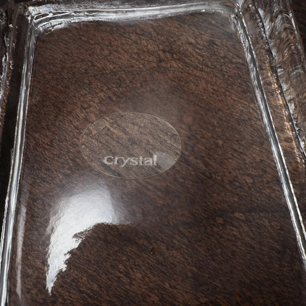 Elegant Crystal Soap Dish