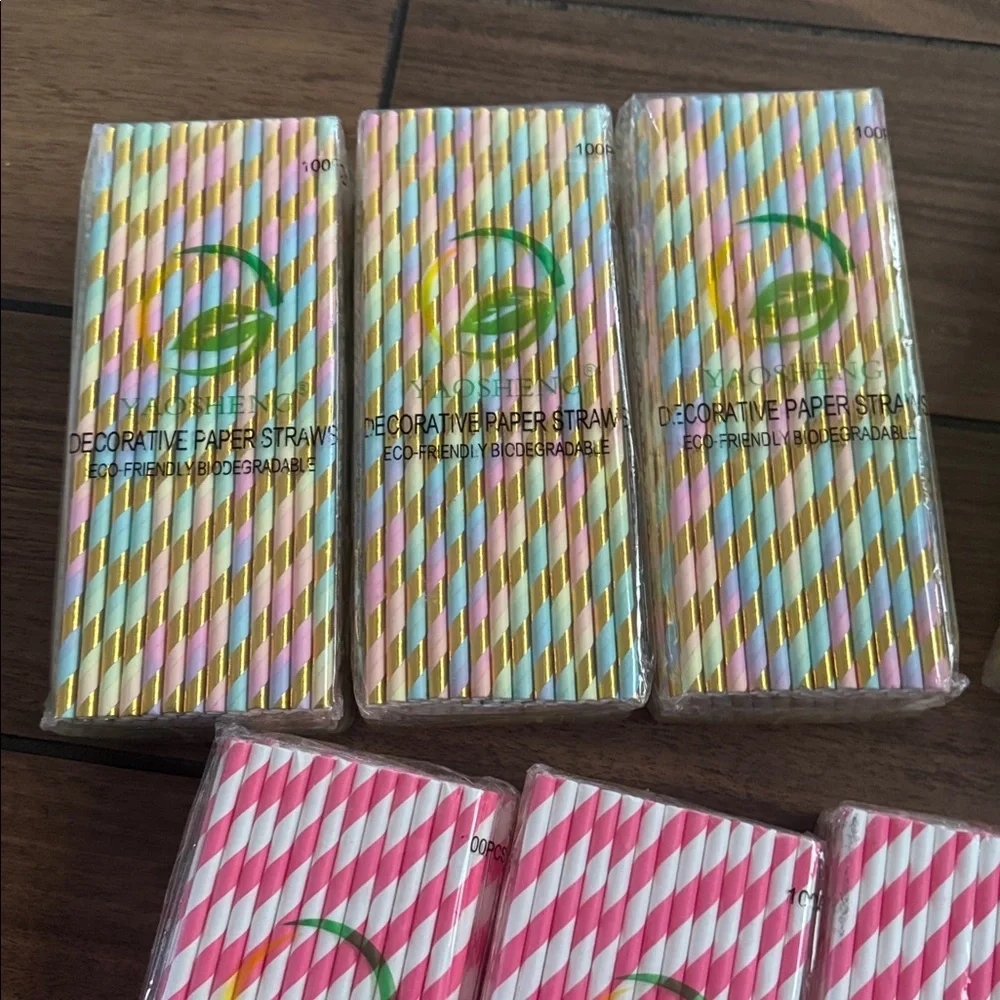 N/A paper straws