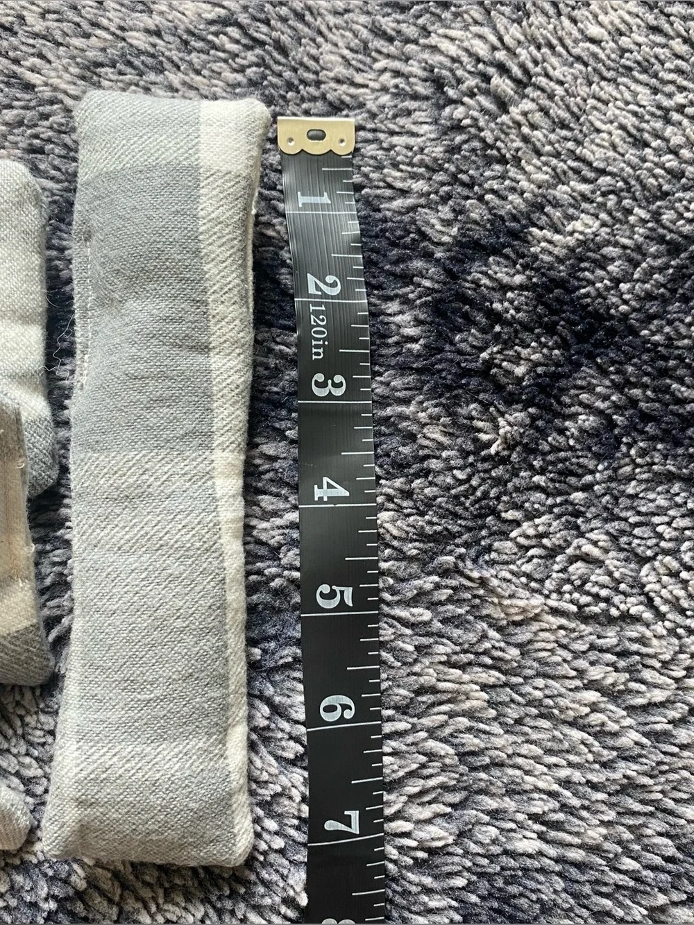 Handmade grey white