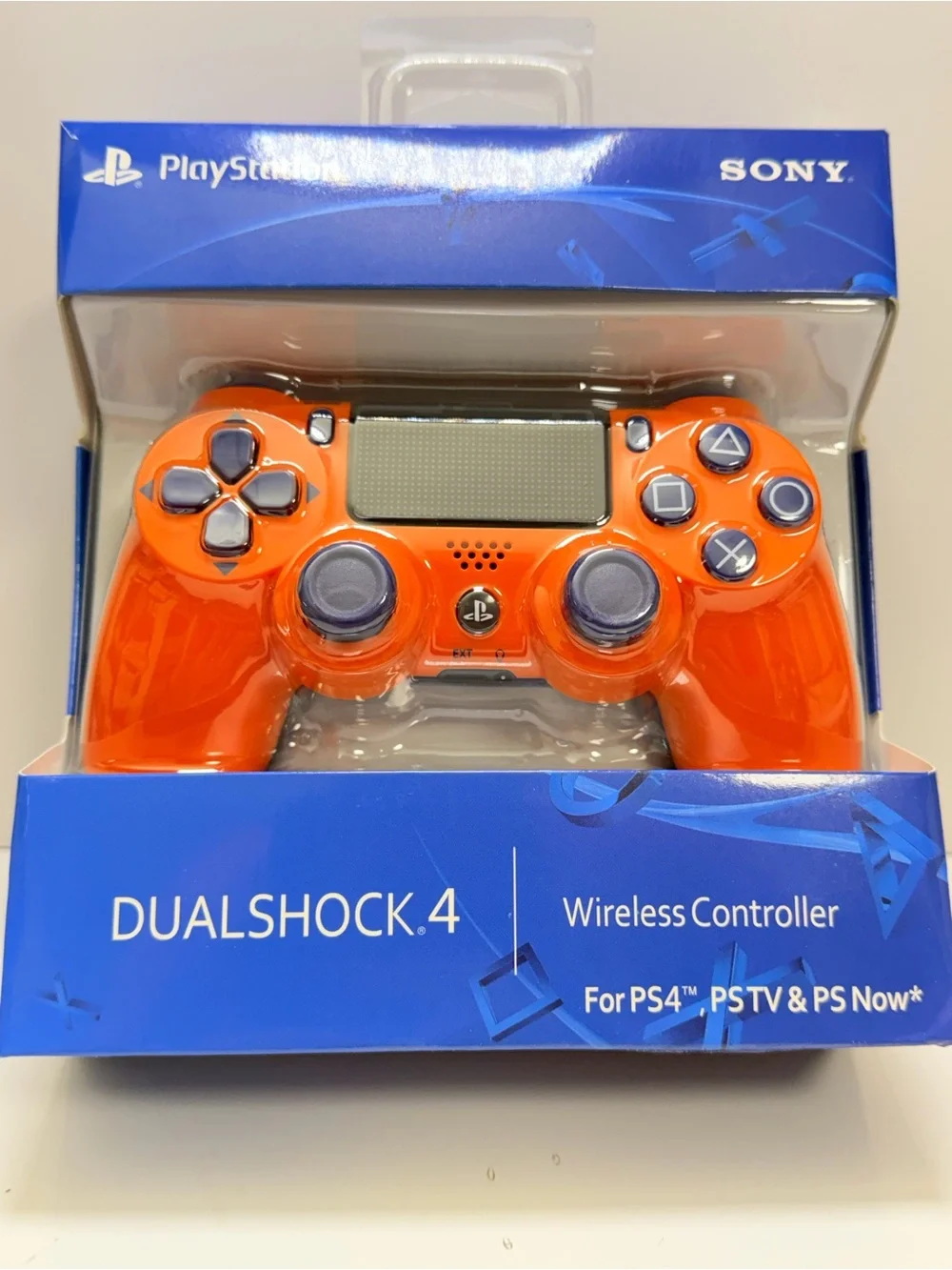 Sony DualShock 4 Wireless Controller - Orange with Purple Accents