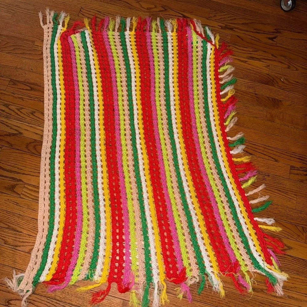 The Unbranded Brand multicolored crochet