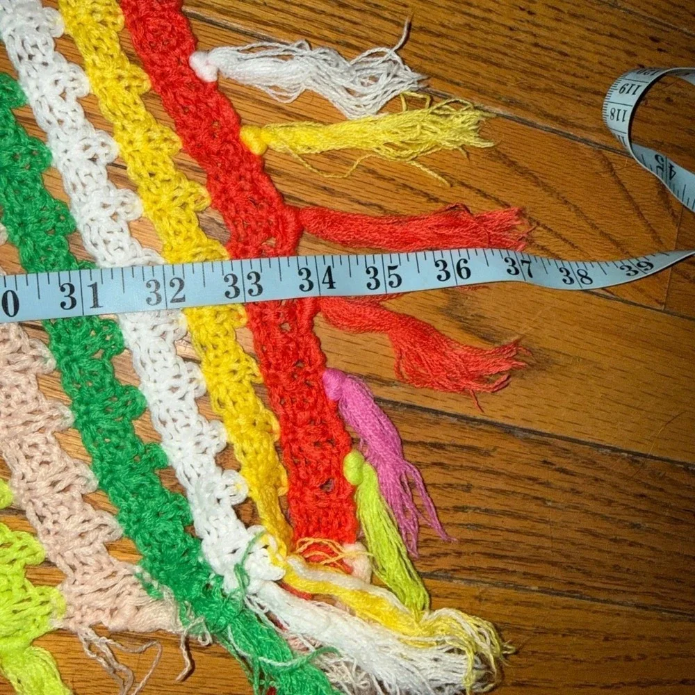 The Unbranded Brand multicolored crochet