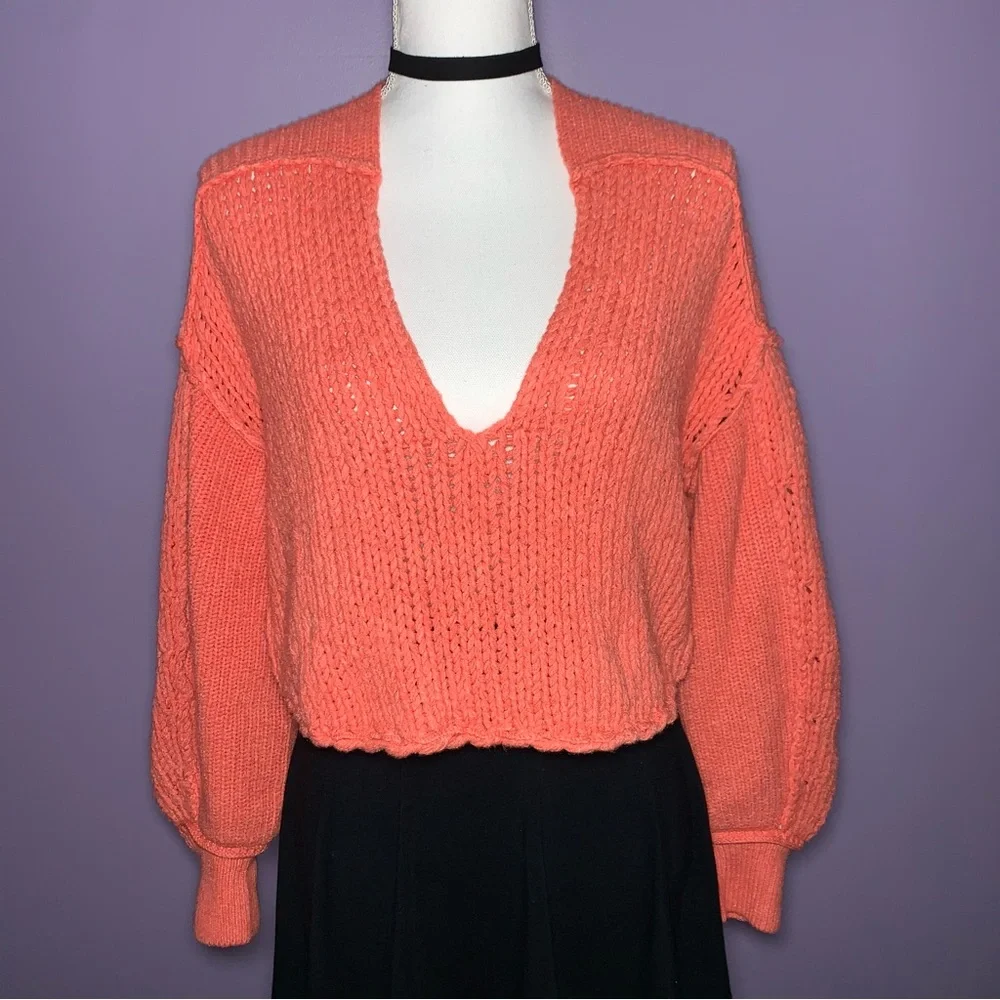 NWT Free People Sea Bright Pullover Sweater