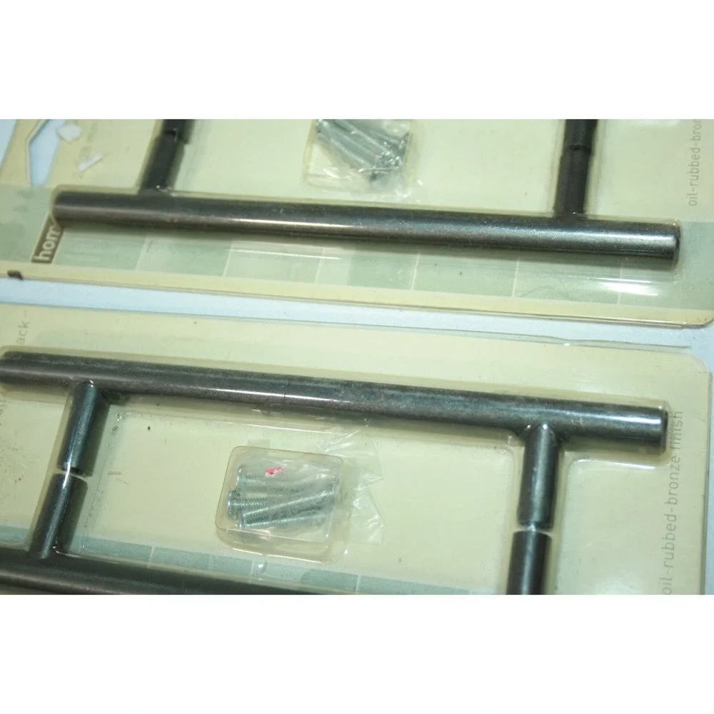 Lot of 6 Oil-Rubbed Bronze Finish Drawer Cabinet Pull Bar 128mm NEW