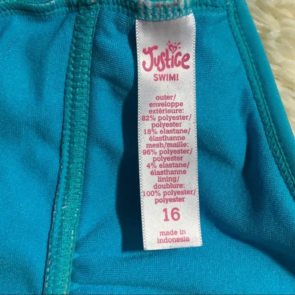 Justice girls swim