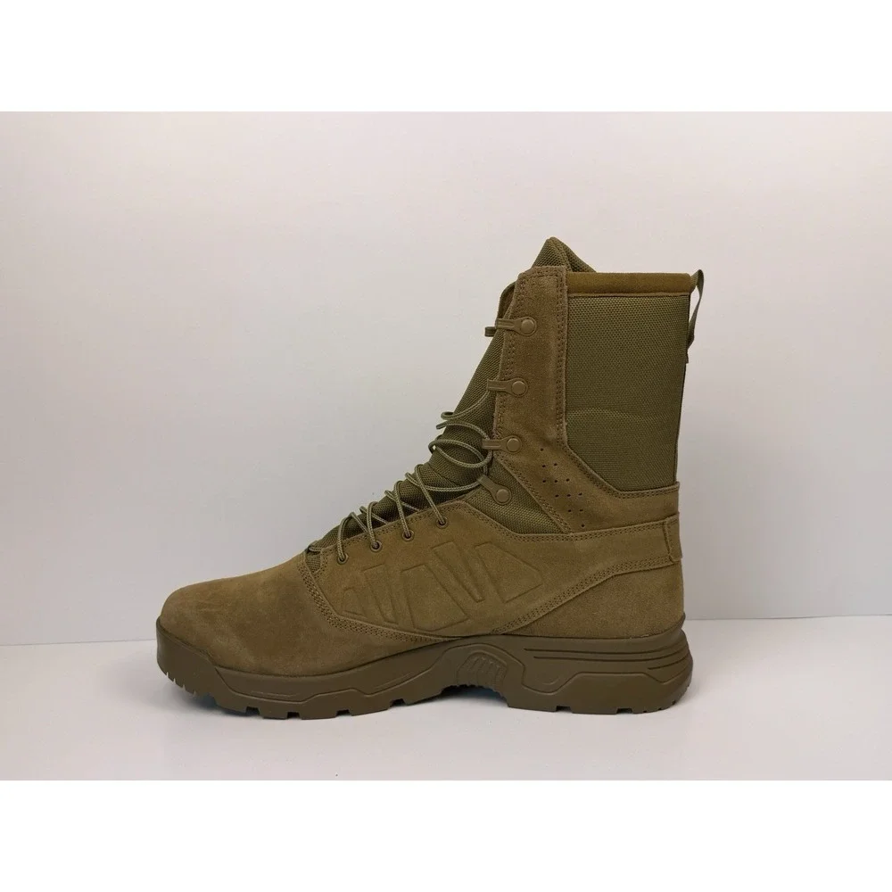Salomon Guardian Combat Boots Men's Size 14 Brown Suede 400358 No Box