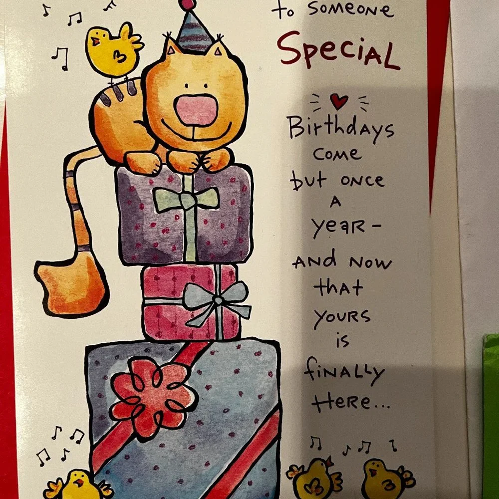N/A birthday cards