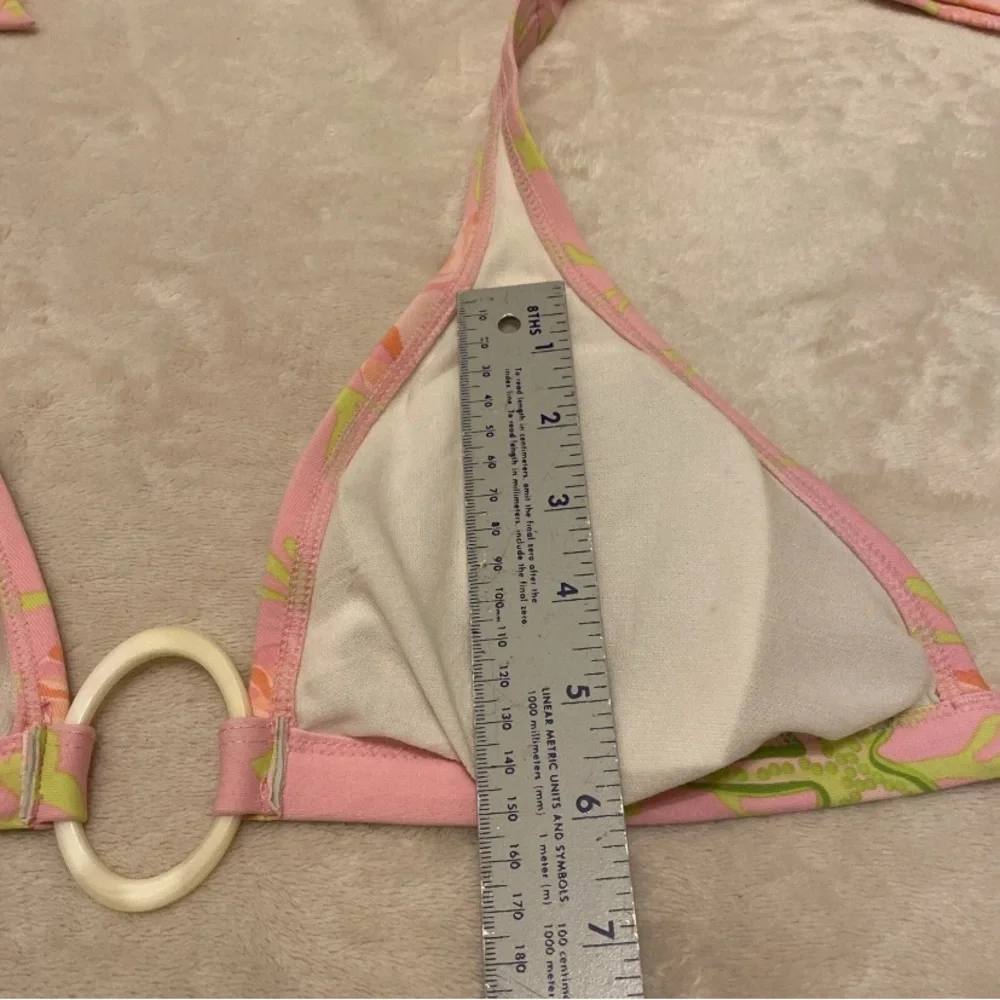 Tommy Hilfiger Pink Sea Life Shell Bikini Top