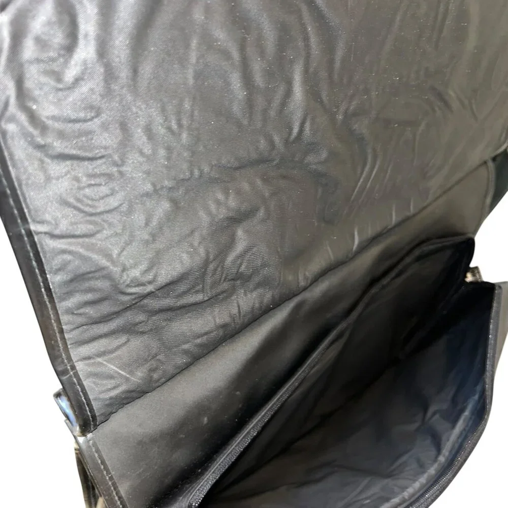 Dunhill black leather