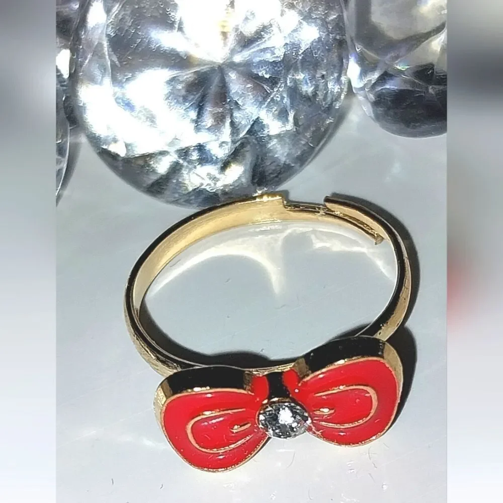 Hand Crafted girls adjustable ring