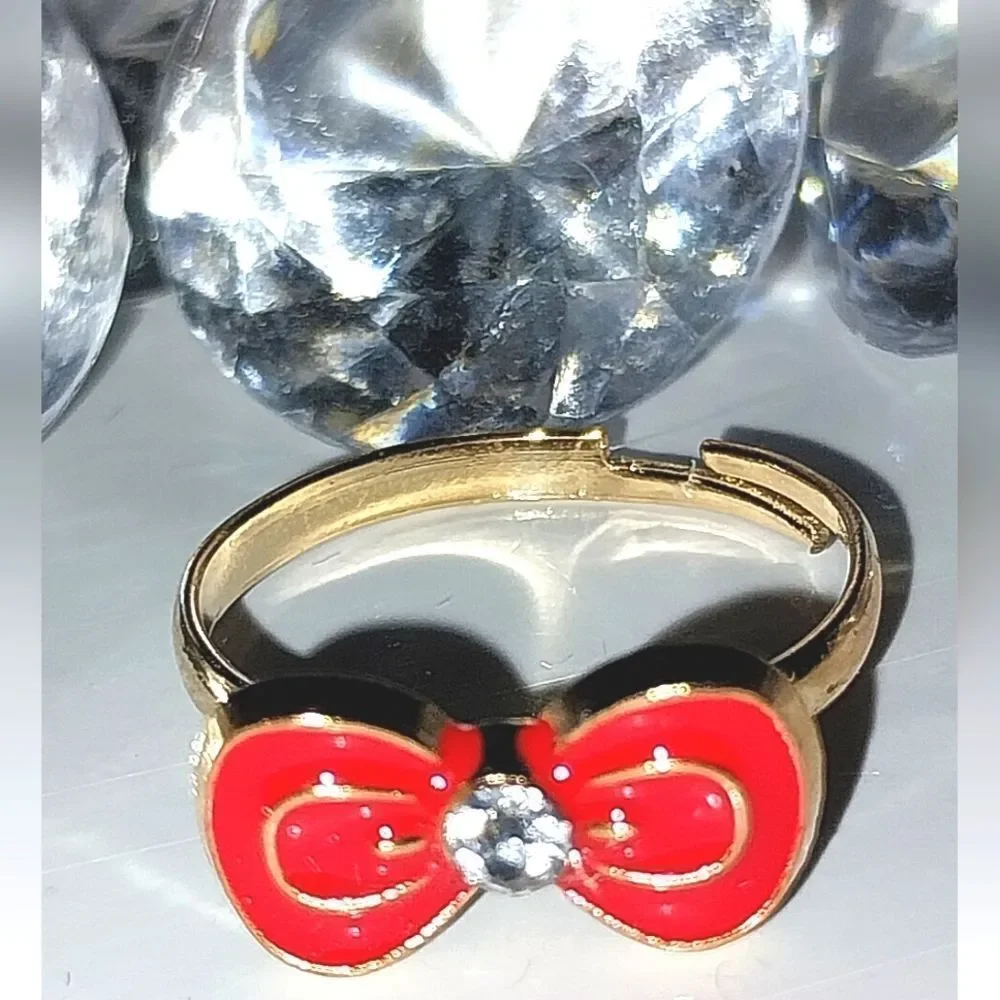 Hand Crafted adjustable ring girls