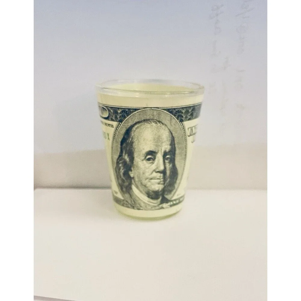 Hundred Dollar Bill Shot Glass