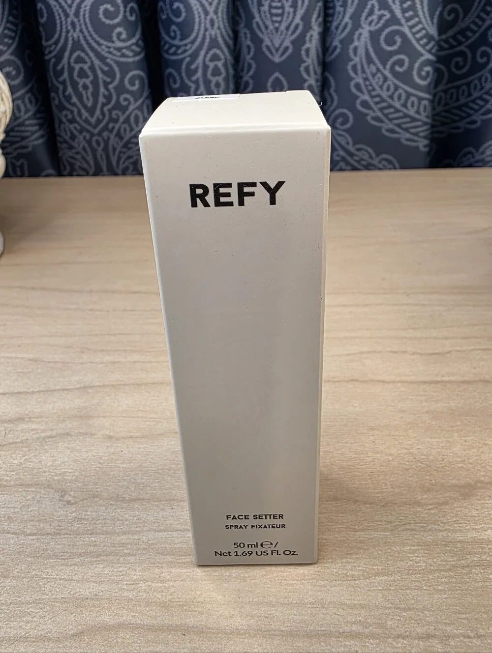 NIB REFY Face Setter Makeup Setting Spray 1.69 fl oz New Box Dewy Clear