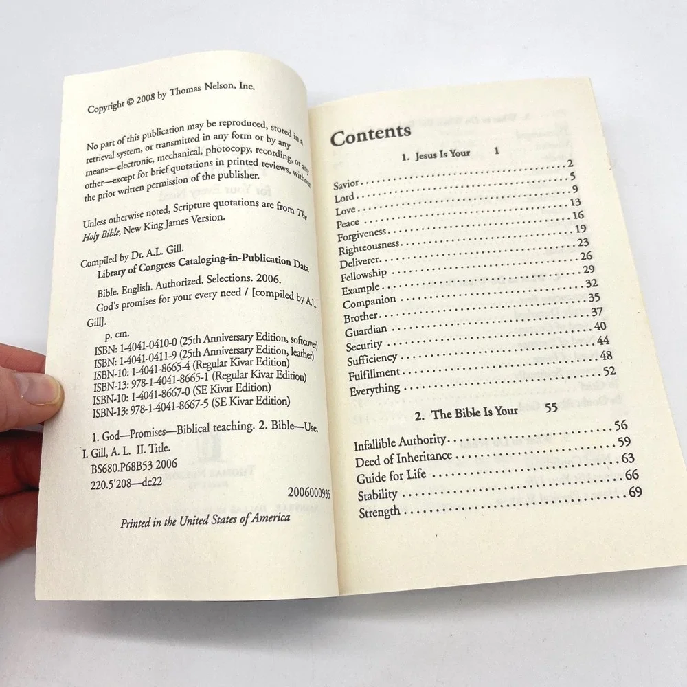 Thomas Nelson volume navigation