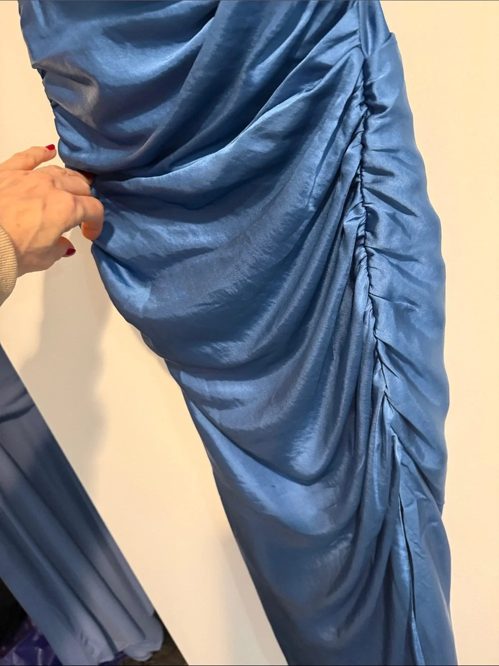 Abercrombie & Fitch satin maxi