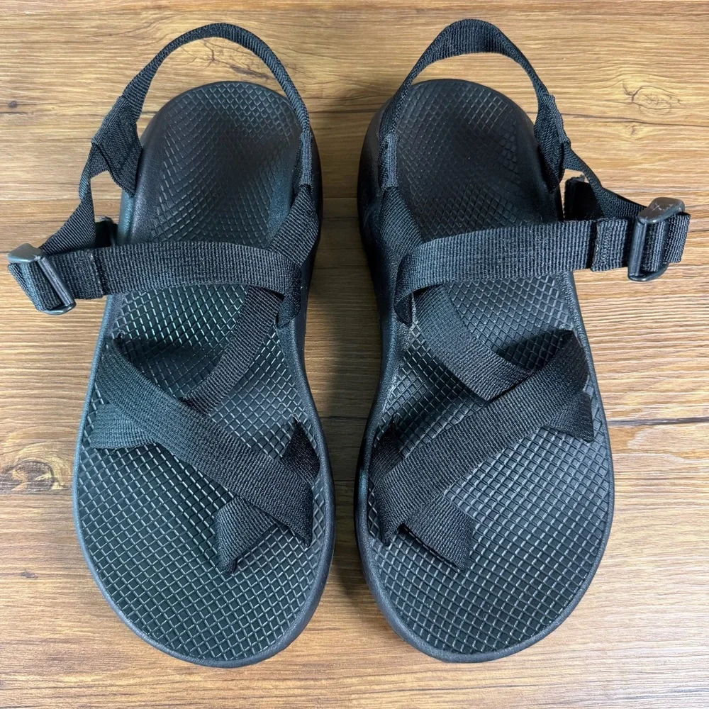 Chaco Z1 Classic Black Outdoor‎ Hiking Sandals Men’s Size 9 Vibram Shoes