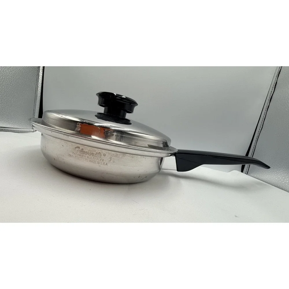 2 pc Flavorite Thermium Multi-Plex Stainless Steel Temp Tone 8.5