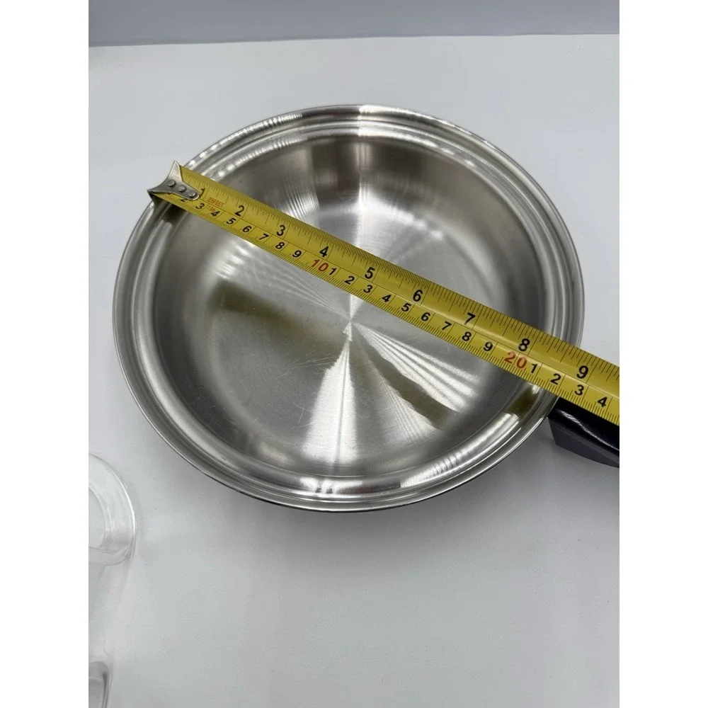2 pc Flavorite Thermium Multi-Plex Stainless Steel Temp Tone 8.5