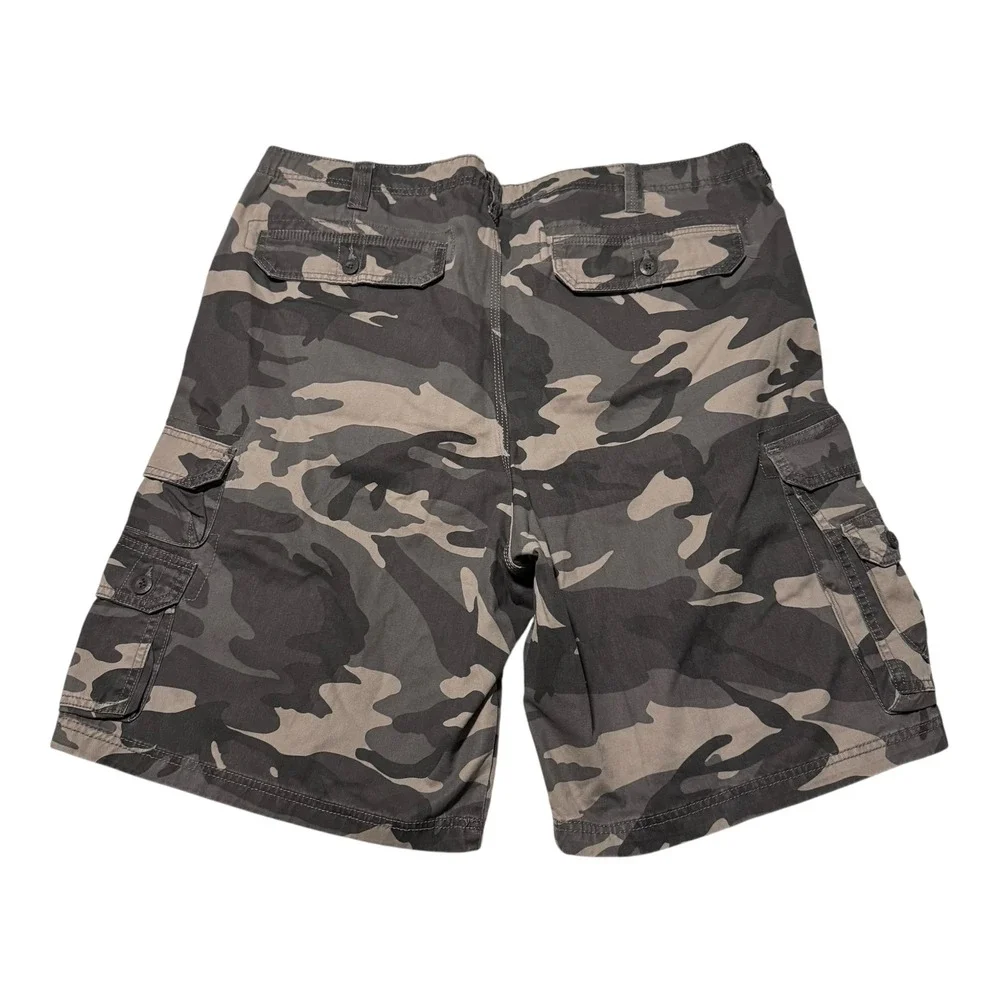 NWT Lee Dungarees Camouflage Camo 100% Cotton Cargo Shorts‎ Men's 44