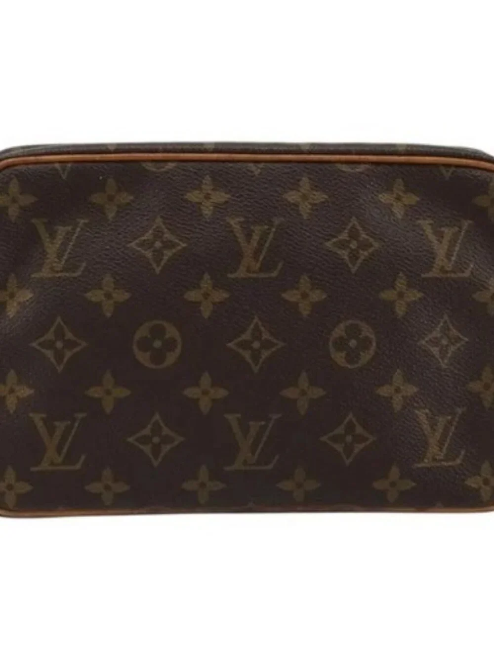 LOUIS VUITTON Monogram Compiegne 23 Clutch Bag M51847 LV Auth ep14103