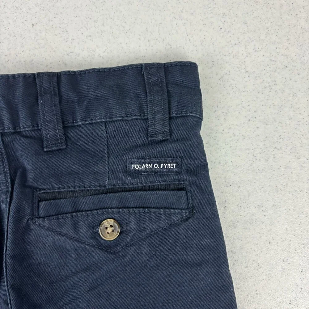 Polarn O. Pyret Regular Straight Leg Pants Navy NWT 9-12M