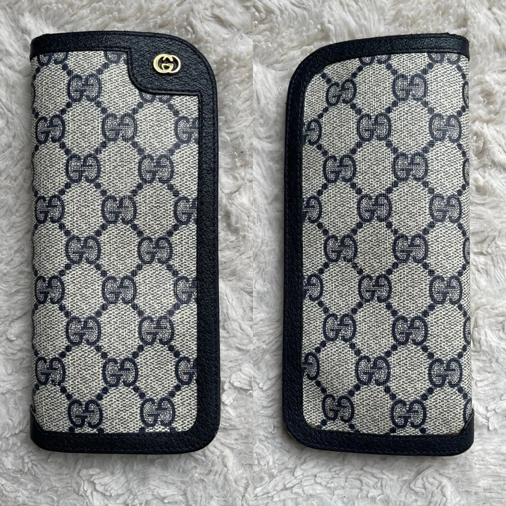 Gucci monogram web set checkbook‎ long wallet card case eyeglasses sunglass case