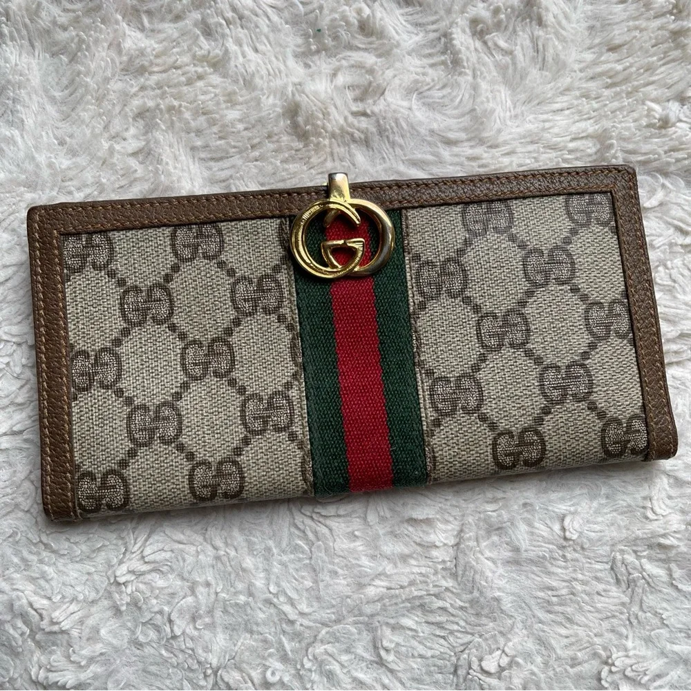 Gucci monogram web set checkbook‎ long wallet card case eyeglasses sunglass case