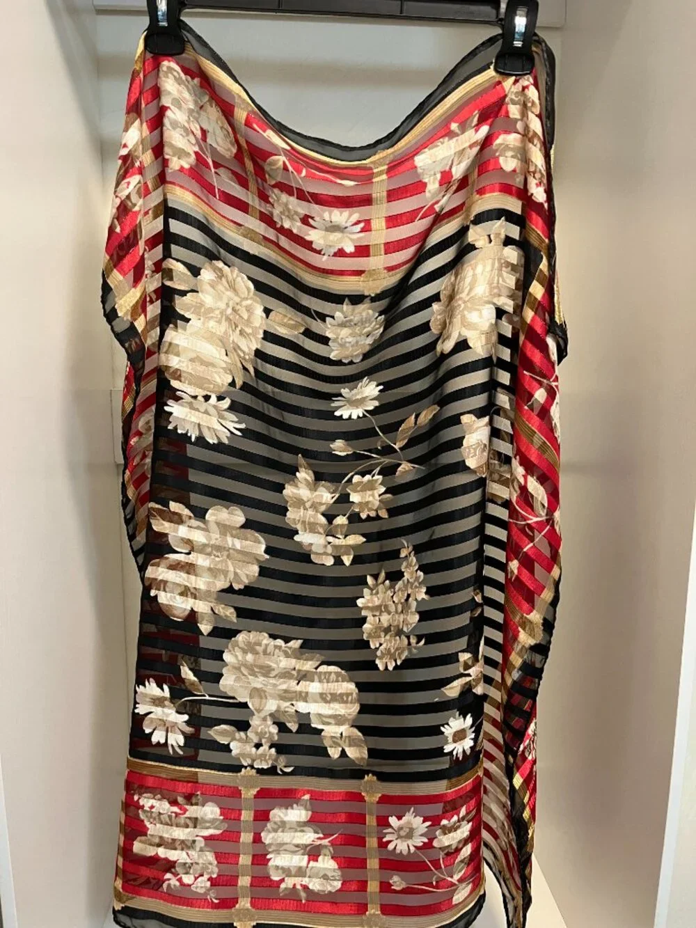 N/A floral striped