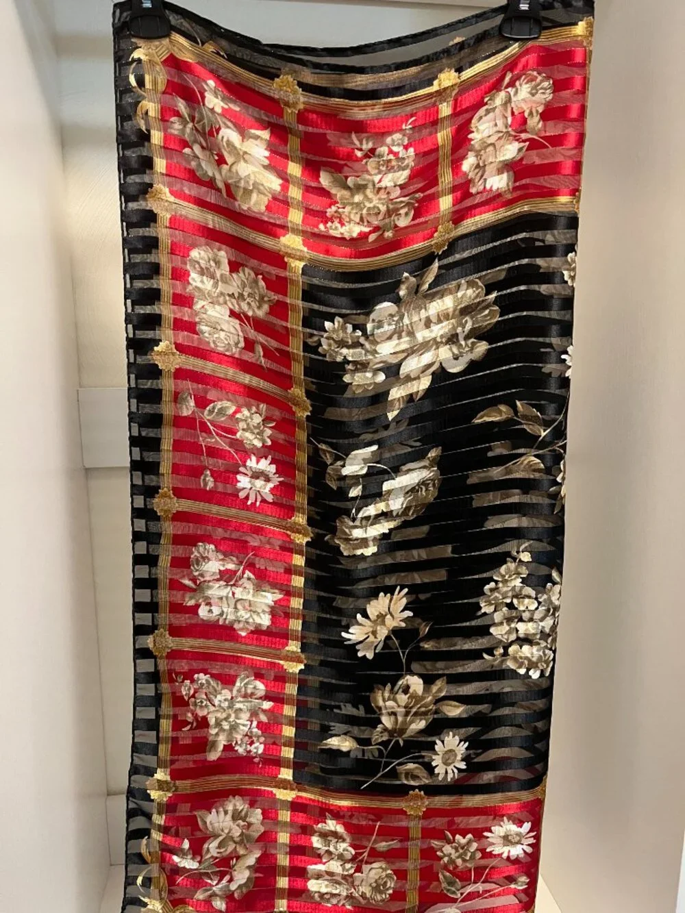 N/A floral striped