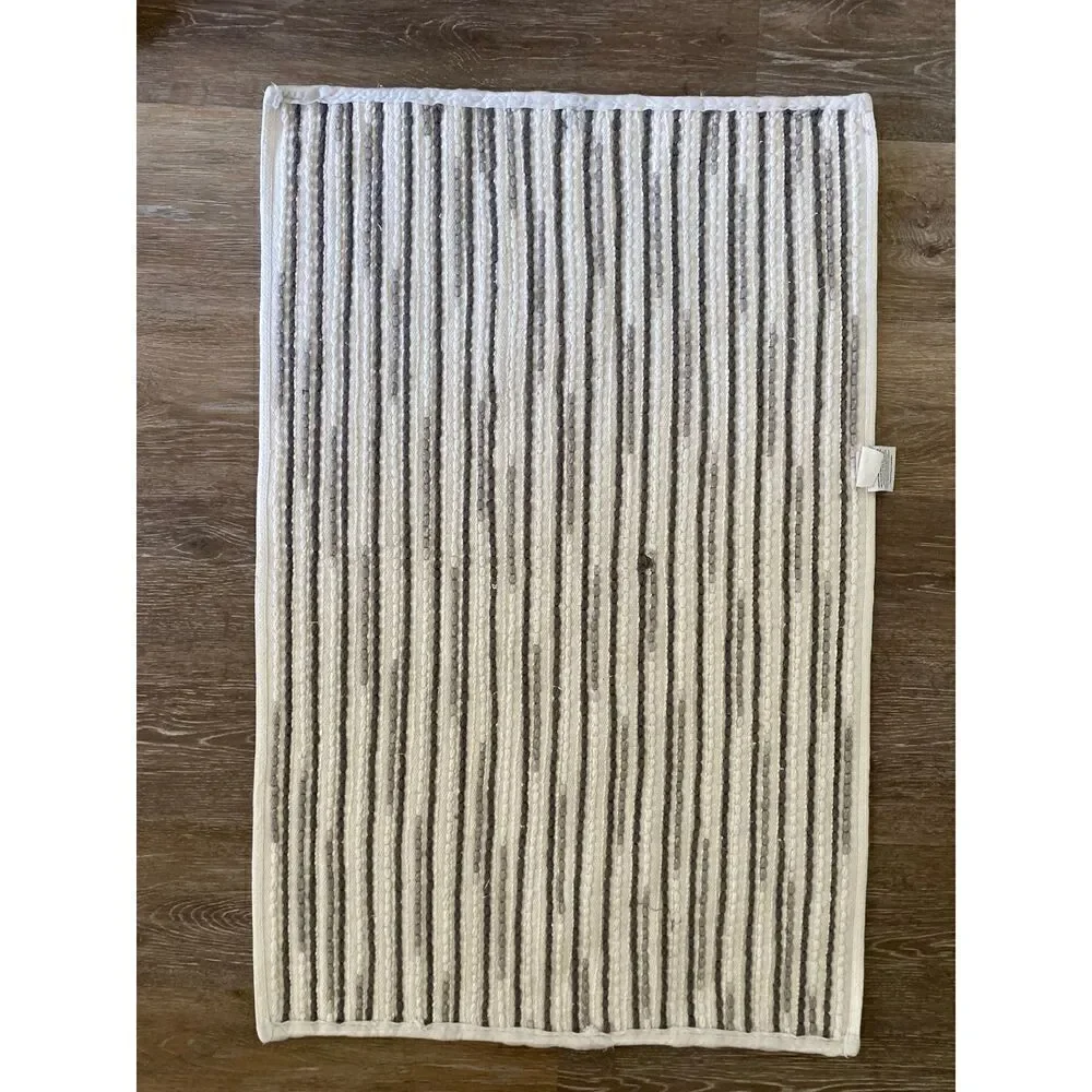 Threshold bath mat