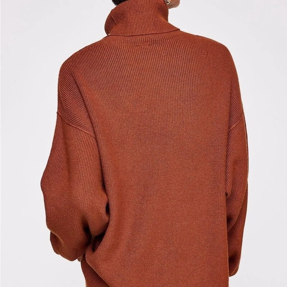 Free People Tunic Turtleneck Sweater