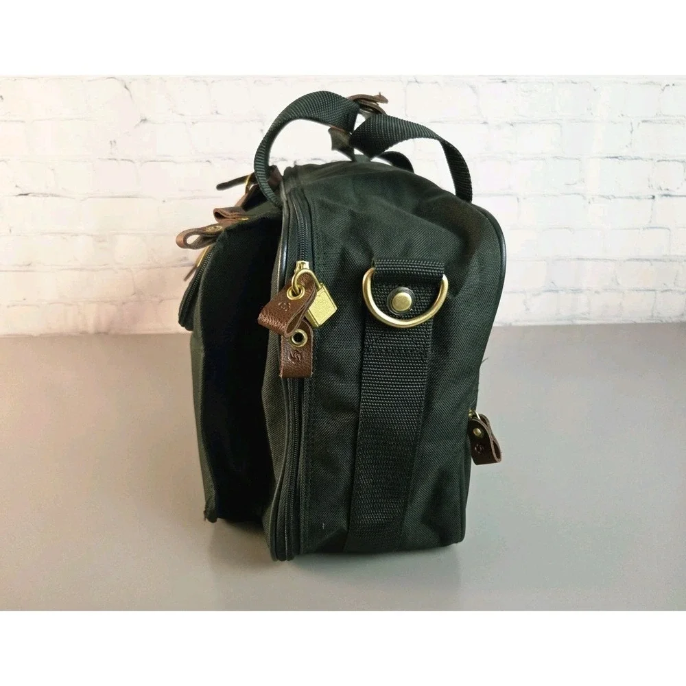 Samsonite Vintage‎ Travel Bag 15x9x7 Dark Green No Shoulder Strap