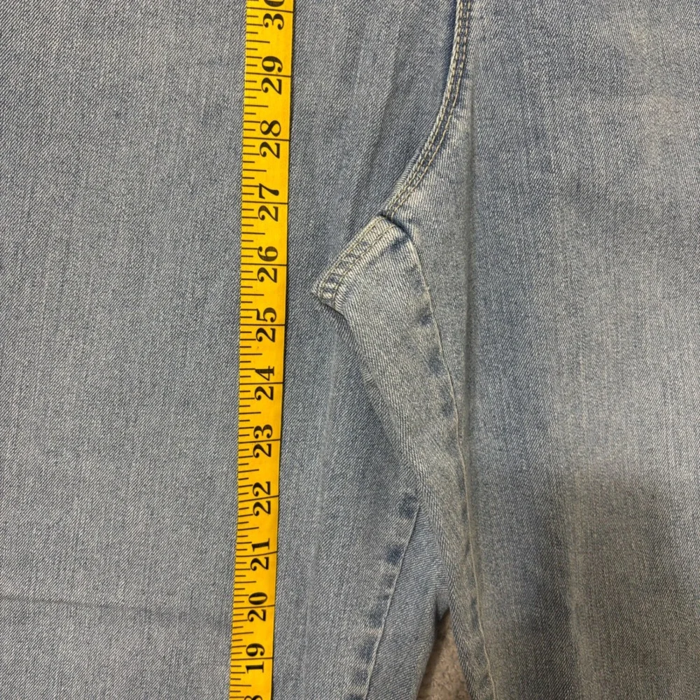 High Rise Casual Everyday Slim Straight Jeans Size 18W Short Medium Wash