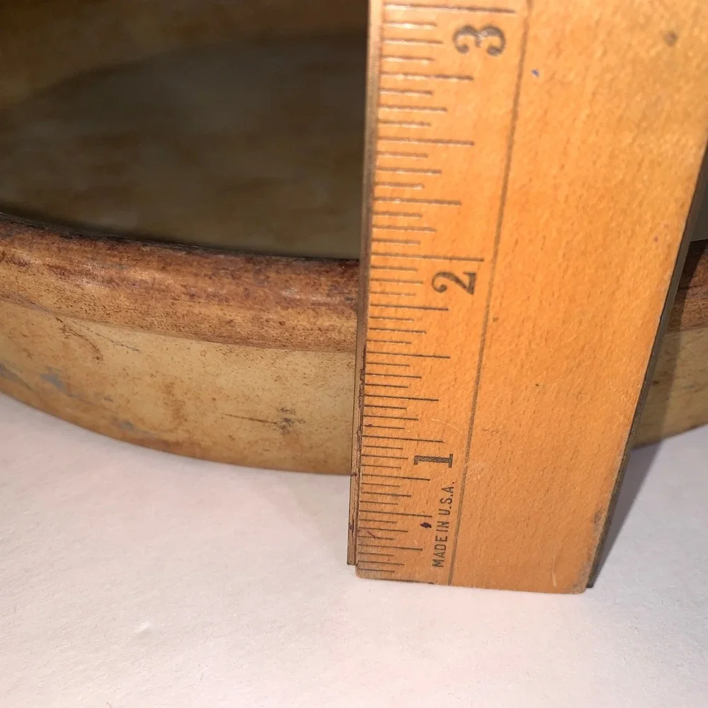 Vtg Pampered Chef Family Heritage Series Deep Dish Baking Stone 13 Inch Round