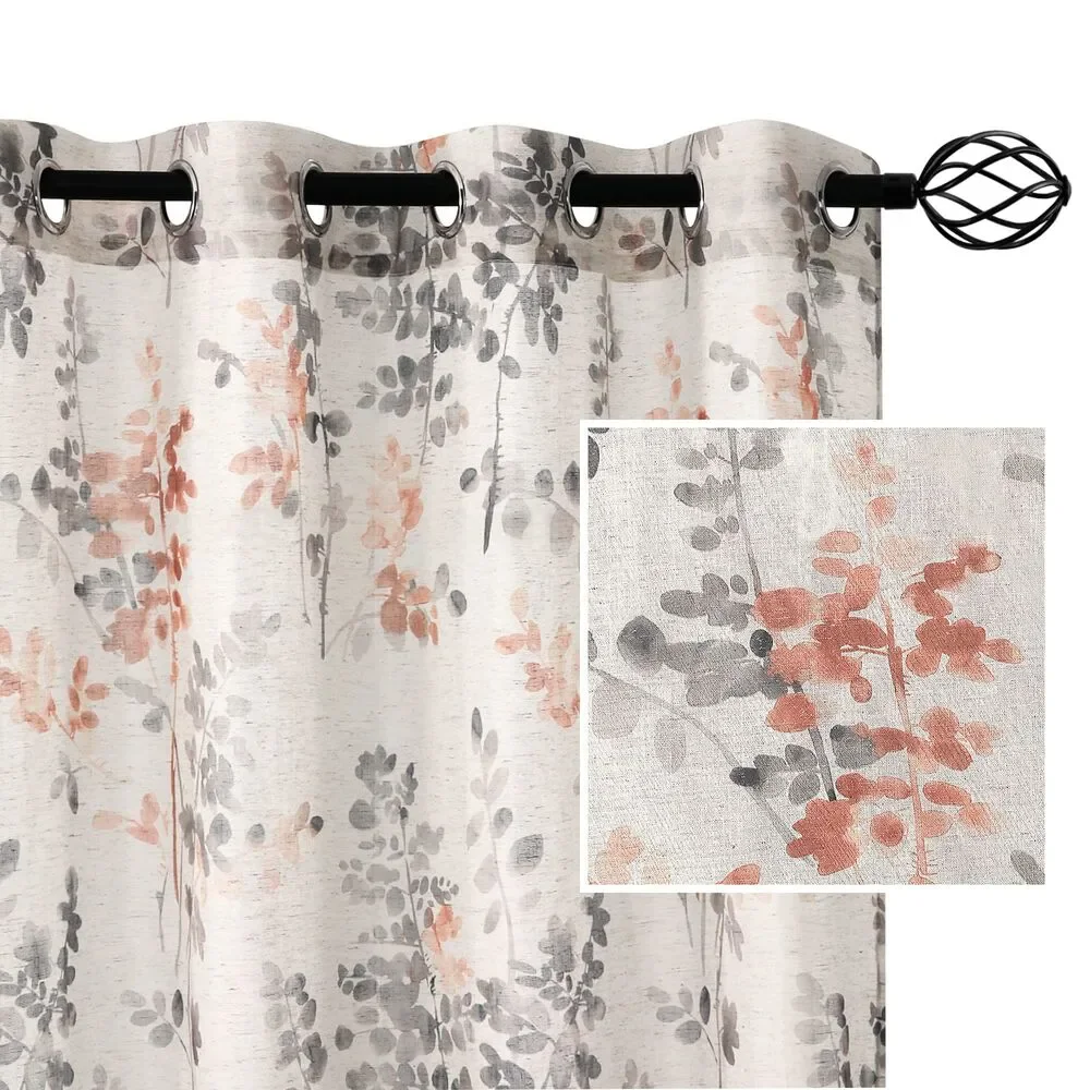 Set of 2 Curtain Panels, 52
